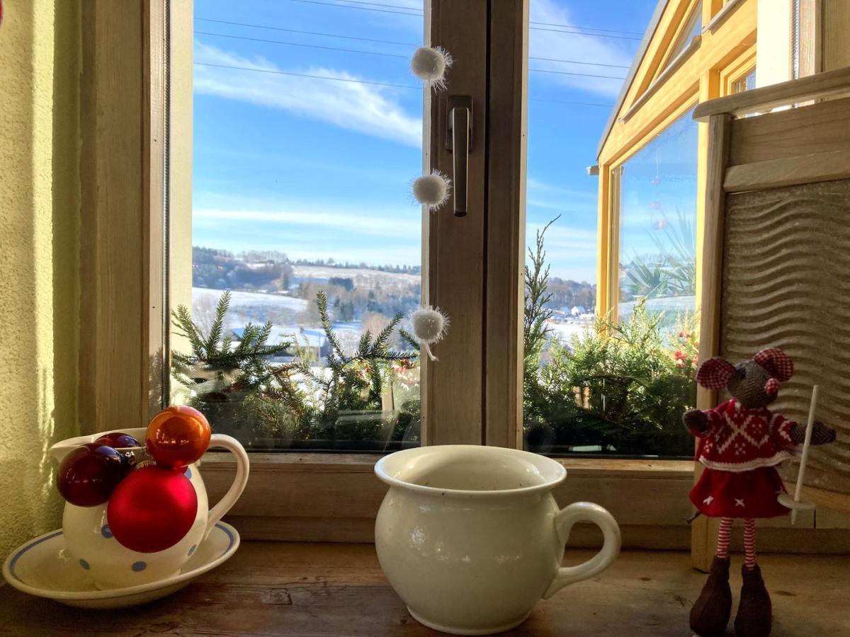 Wohlfuehlherberge Weitblick Hotel Erlbach  Kültér fotó